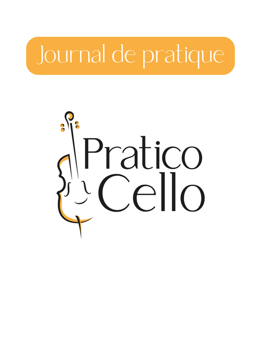 Journal de pratique pour violoncellistes (version numérique)