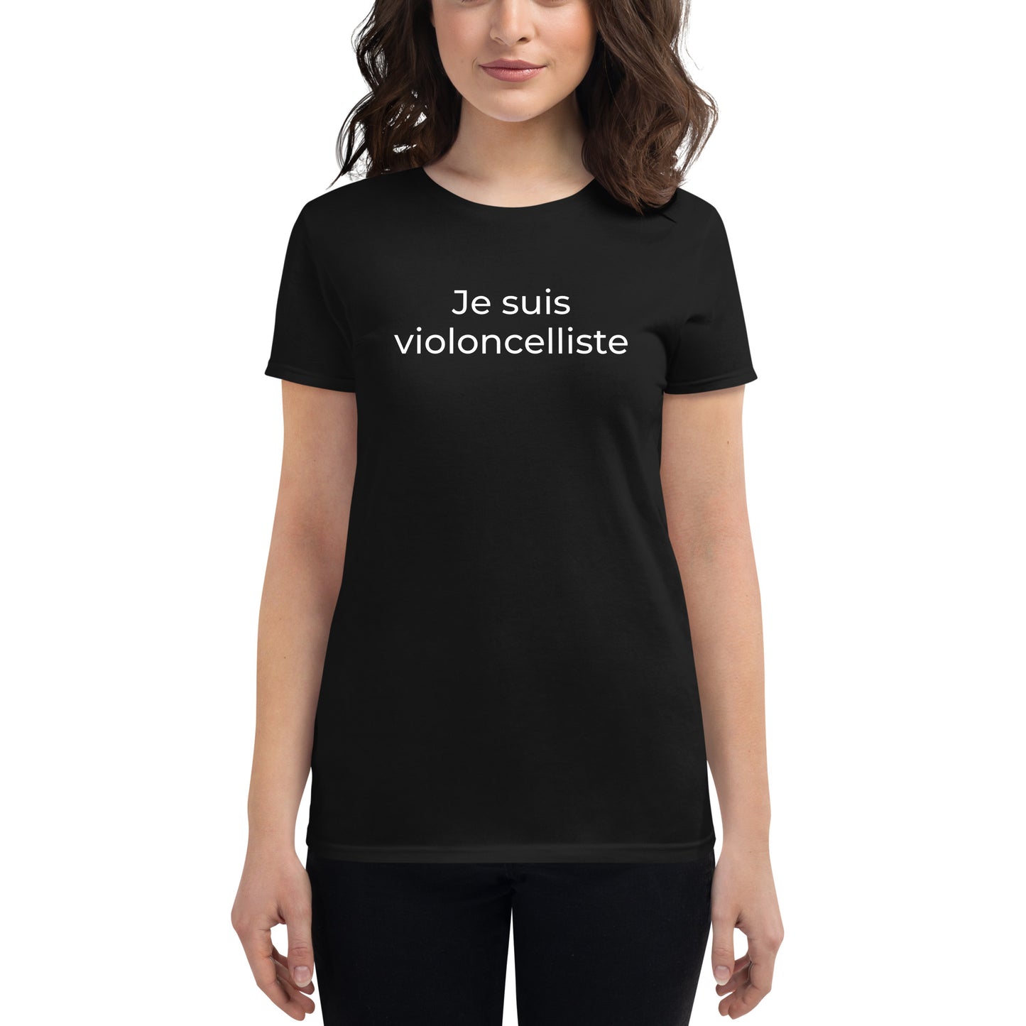 T-shirt pour femme Je suis violoncelliste